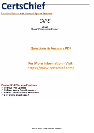 2023 Updates L6M2 questions and answers pdf dumps Certcheif