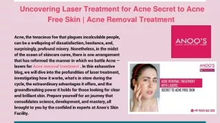 _Uncovering Laser Treatment for Acne Secret to Acne Free Skin _ Acne Removal Treatment