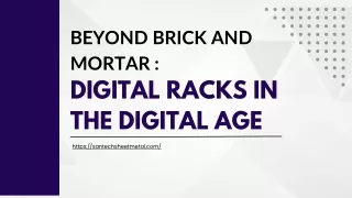 Beyond Brick And Mortar : Display Racks In The Digital Age