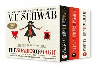 Download PDF Shades of Magic Boxed Set: A Darker Shade of Magic, A Gathering of Shadows, A Conjuring of Light