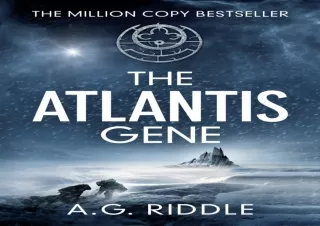 PDF The Atlantis Gene: A Thriller (The Origin Mystery, Book 1)