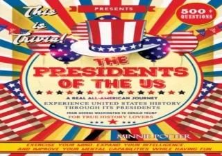 PDF Download THE PRESIDENTS OF THE US | American History Books for Adults: Trivia Book for Seniors and Adults | Bathroom