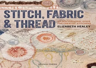 Ebook (download) Stitch, Fabric & Thread: An inspirational guide for creative stitchers