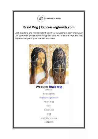 Braid Wig  Expresswigbraids.com