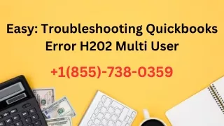 Troubleshooting Quickbooks Error H202 Multi User