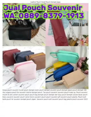 0889-8379-1913 (WA) Harga Souvenir Pouch Kanvas Pouch Souvenir Wedding