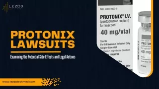 Unforeseen Consequences: Understanding Protonix Lawsuits and Side Effects