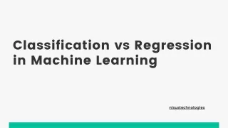 Classification vs Regression in Machine Learning