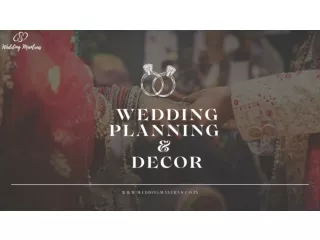 Luxury Wedding Planner in Delhi NCR | Wedding Event Planner