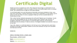 Certificado Digital