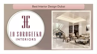 Best Interior Design Dubai