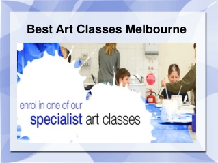 Art Classes Melbourne