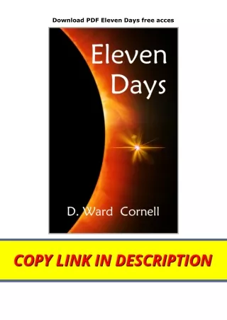 Download PDF Eleven Days free acces