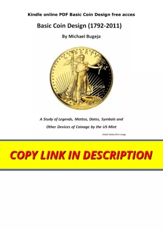 Kindle online PDF Basic Coin Design free acces