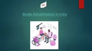 Stroke rehabilitation in india