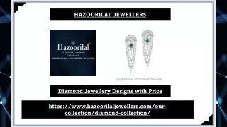 Diamond Jewellery Designs with Price