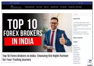 Top 10 Forex Brokers in India