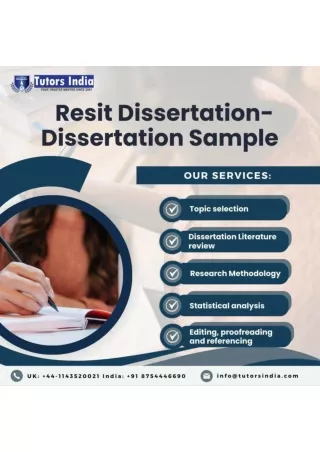 Resit Dissertation