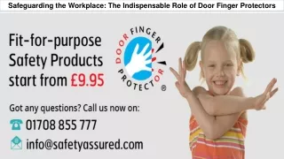 Safeguarding the Workplace The Indispensable Role of Door Finger Protectors