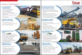 Essae Digitronics Weighbridge Product Portfolio