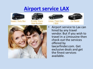 Airport Service Lax