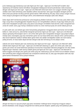 Slot Demo Gratisan Agencuan Slot Login - Agencuan Link Alternatif Indonesia No D