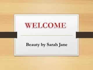 Beauty by Sarah Jane