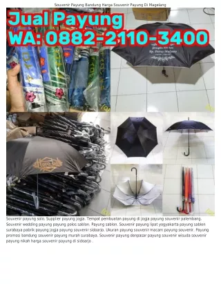 O882•2llO•ЗԿOO (WA) Payung Lipat Souvenir Promosi Payung Lipat