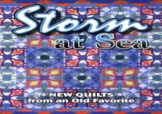 Read PdF Storm at Sea: New Quilts from an Old Favorite