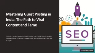 The Road to Viral Content: Guest Posting India