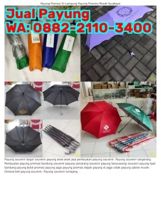 0882·2II0·З400 (WA) Harga Payung Promosi Jakarta Payung Botol Sablon