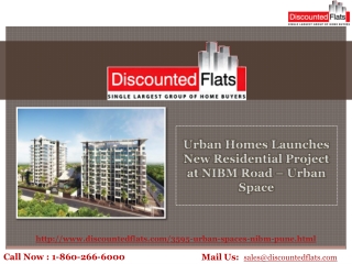 Urban Space – New Residential Project By Urban Homes
