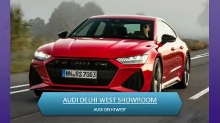 Audi Delhi West Showroom