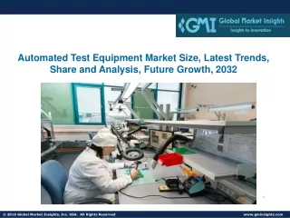 Automated Test Equipment Market Size, Latest Trends, Share and Analysis 2032