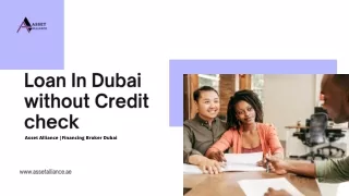 Loan In Dubai without Credit check