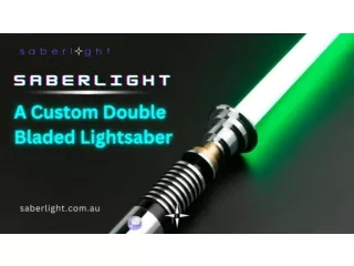 A Custom Double Bladed Lightsaber