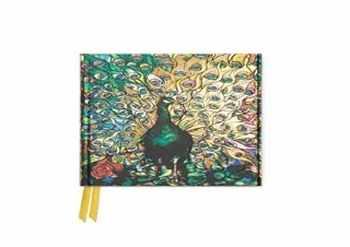 PDF Tiffany: Displaying Peacock (Foiled Pocket Journal) (Flame Tree Pocket Noteb