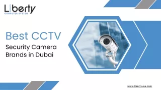 Best CCTV Security Camera Brands In Dubai