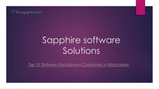  Top 10 Software Development Companies in Manchester