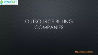 Outsource billing companies