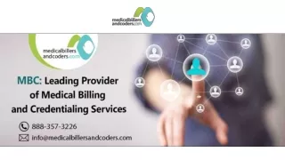 MBC: Leading Provider of Medical Billing and Credentialing Services