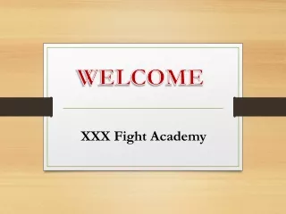 XXX Fight Academy