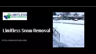 Top-rated Snow Removal Company