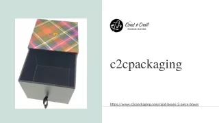 Rigid Box Wholesale Supplier | C2cpackaging.com