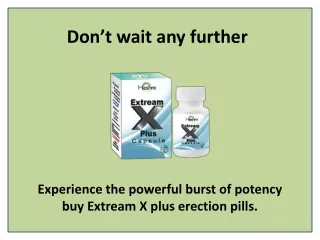 Extream X plus Sexual Power Booster Capsule for Men