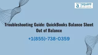 QuickBooks Balance Sheet Out of Balance: Causes and Solutions