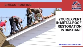 Metal Roof Restoration Brisbane