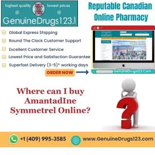 Where can I buy AmantadIne Symmetrel