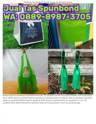 Ô88ᑫ_8ᑫ8ᜪ_ᣮᜪÔ5 (WA) Tas Spunbond Tote Bag Sablon Tas Spunbond Depok