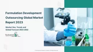 Formulation Development Outsourcing Market 2023-2032